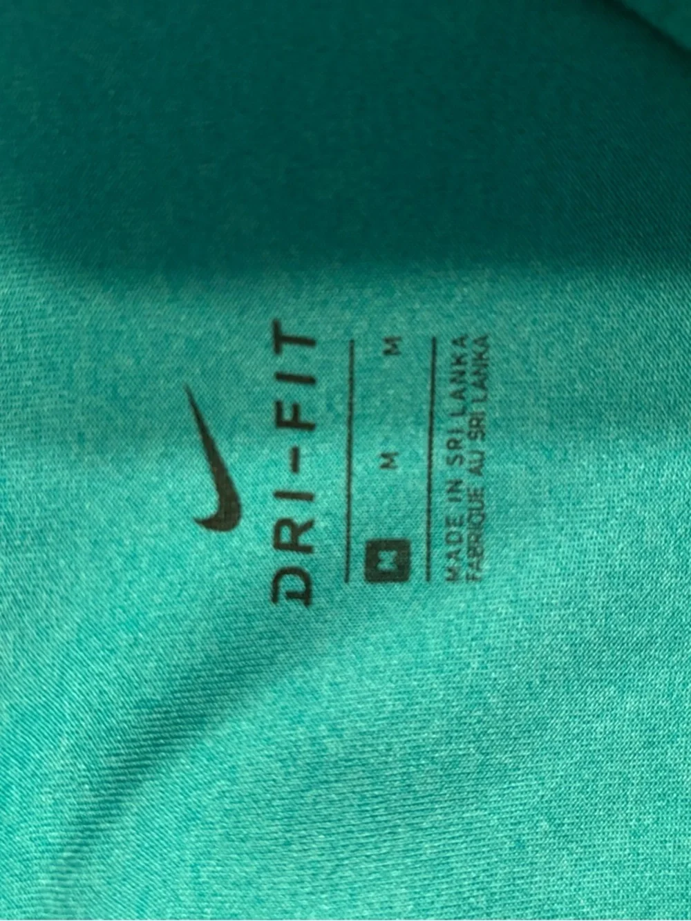 Nike Teal Green Performance Tank Top